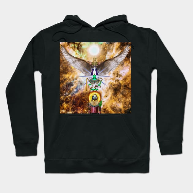 HERU, AUSAR, AUSET, HORUS, OSIRIS, ISIS BY SIRIUS UGO Hoodie by uchenigbo